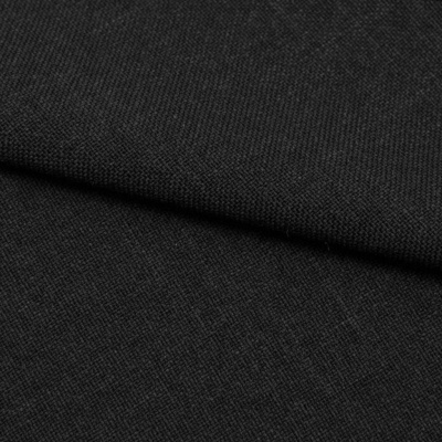 Ткань костюмная 25332 2031, 167 гр/м2, шир.150см, цвет чёрный - купить в Братске. Цена 339.33 руб.