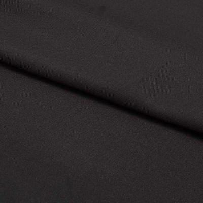 Ткань костюмная 21010 2044, 225 гр/м2, шир.150см, цвет черный - купить в Братске. Цена 390.73 руб.