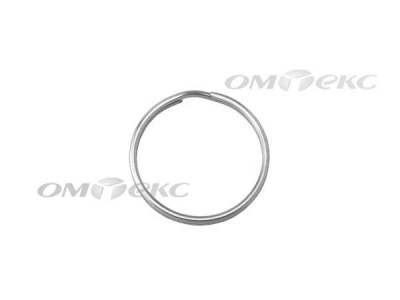Кольцо металлическое d-20 мм, цв.-никель - купить в Братске. Цена: 3.19 руб.
