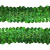 Тесьма с пайетками D4, шир. 30 мм/уп. 25+/-1 м, цвет зелёный - купить в Братске. Цена: 1 087.39 руб.