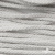 Шнур плетеный d-6 мм круглый, 70% хлопок 30% полиэстер, уп.90+/-1 м, цв.1076-белый - купить в Братске. Цена: 588 руб.