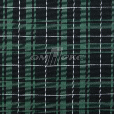 Ткань костюмная Клетка 25577, т.зеленый/зеленый./ч/бел, 230 г/м2, шир.150 см - купить в Братске. Цена 539.74 руб.
