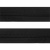 Рулонная молния с покрытием PVC спираль тип 3 (упак.270м) -черная с полосой СВО - купить в Братске. Цена: 12.74 руб.