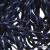 Шнурки #107-19, круглые 130 см, двухцветные цв.тём.синий/белый - купить в Братске. Цена: 22.14 руб.