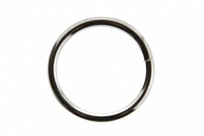 Кольцо металлическое d-3 х 32 мм, цв.-никель - купить в Братске. Цена: 3.92 руб.