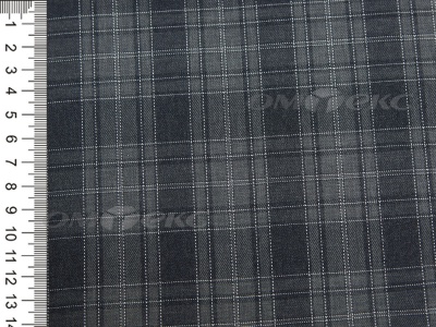 Ткань костюмная клетка 25235 2003, 185 гр/м2, шир.150см, цвет серый/сер - купить в Братске. Цена 