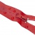 Молния водонепроницаемая PVC Т-7, 90 см, разъемная, цвет (820) красный - купить в Братске. Цена: 61.18 руб.