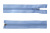 Спиральная молния Т5 351, 40 см, автомат, цвет св.голубой - купить в Братске. Цена: 13.03 руб.