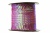 Пайетки "ОмТекс" на нитях, CREAM, 6 мм С / упак.73+/-1м, цв. 89 - розовый - купить в Братске. Цена: 468.37 руб.