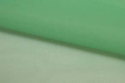 Портьерный капрон 15-6123, 47 гр/м2, шир.300см, цвет св.зелёный - купить в Братске. Цена 137.27 руб.