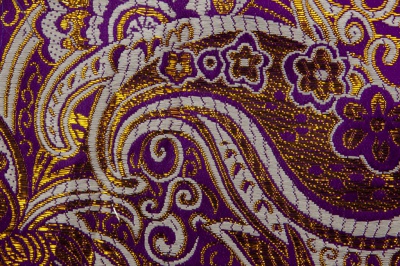 Ткань костюмная жаккард №9, 140 гр/м2, шир.150см, цвет фиолет - купить в Братске. Цена 387.20 руб.