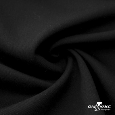Ткань костюмная "Эльза" 80% P, 16% R, 4% S, 160 г/м2, шир.150 см, цв-черный #1 - купить в Братске. Цена 332.71 руб.
