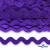 Тесьма вьюнчик 0381-0050, 5 мм/упак.33+/-1м, цвет 9530-фиолетовый - купить в Братске. Цена: 107.26 руб.