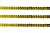 Пайетки "ОмТекс" на нитях, SILVER-BASE, 6 мм С / упак.73+/-1м, цв. А-1 - т.золото - купить в Братске. Цена: 468.37 руб.