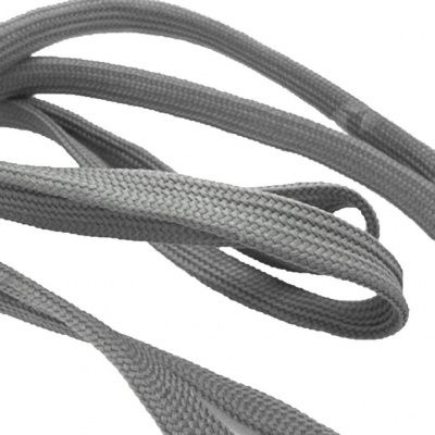 Шнурки т.5 80 см серый - купить в Братске. Цена: 16.76 руб.