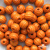 0309-Бусины деревянные "ОмТекс", 16 мм, упак.50+/-3шт, цв.003-оранжевый - купить в Братске. Цена: 62.22 руб.