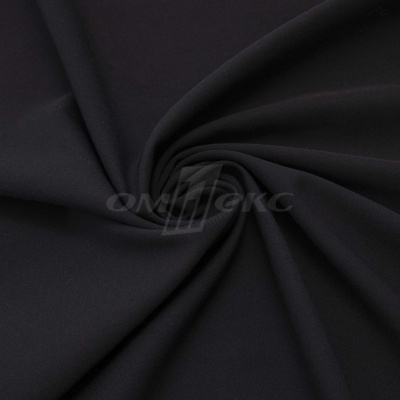 Ткань костюмная "Меган", 78%P 18%R 4%S, 205 г/м2 ш.150 см, цв-черный (Black) - купить в Братске. Цена 392.32 руб.