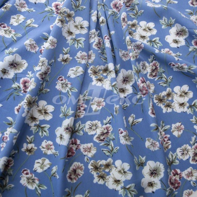 Плательная ткань "Фламенко" 12.1, 80 гр/м2, шир.150 см, принт растительный - купить в Братске. Цена 243.96 руб.