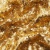 Сетка с пайетками №3, 188 гр/м2, шир.140см, цвет золотой - купить в Братске. Цена 458.76 руб.