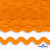 Тесьма вьюнчик 0381-0080, 8 мм/упак.33+/-1м, цвет 9511-оранжевый - купить в Братске. Цена: 107.26 руб.
