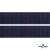 Лента крючок пластиковый (100% нейлон), шир.25 мм, (упак.50 м), цв.т.синий - купить в Братске. Цена: 18.62 руб.