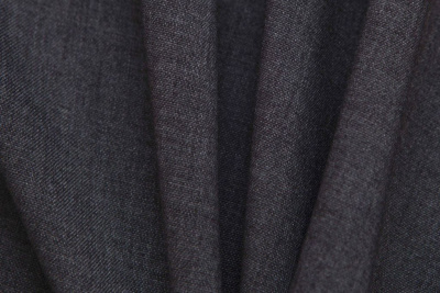 Костюмная ткань с вискозой "Верона", 155 гр/м2, шир.150см, цвет т.серый - купить в Братске. Цена 522.72 руб.