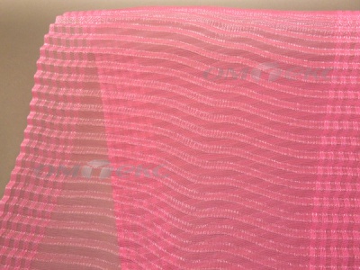 Лента капроновая "Гофре", шир. 110 мм/уп. 50 м, цвет розовый - купить в Братске. Цена: 35.60 руб.