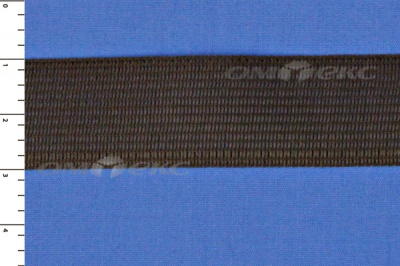 Окантовочная тесьма №216, шир. 22 мм (в упак. 100 м), цвет коричневый - купить в Братске. Цена: 271.60 руб.