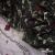 Сетка с вышивкой "Мадрид" 135 г/м2, 100% нейлон, ширина 130 см, Цвет 4/Черный - купить в Братске. Цена 980 руб.
