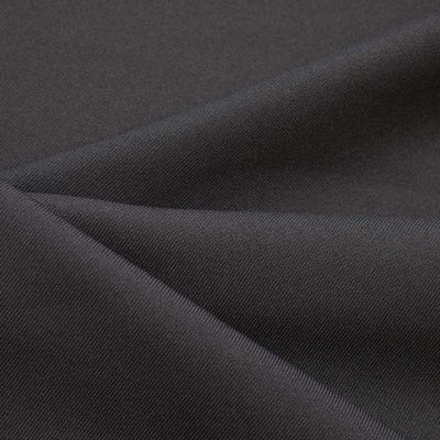 Ткань костюмная 21010 2186, 225 гр/м2, шир.150см, цвет т.серый - купить в Братске. Цена 394.71 руб.