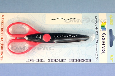 Ножницы G-502 детские 165 мм - купить в Братске. Цена: 292.21 руб.