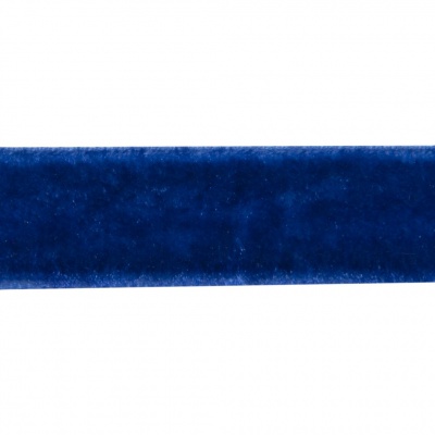 Лента бархатная нейлон, шир.12 мм, (упак. 45,7м), цв.74-василек - купить в Братске. Цена: 392 руб.