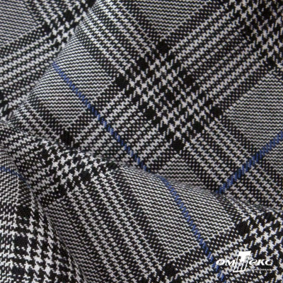 Ткань костюмная "Клер" 80% P, 16% R, 4% S, 200 г/м2, шир.150 см,#3 цв-серый/синий - купить в Братске. Цена 412.02 руб.