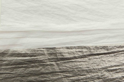 Текстильный материал "Диско"#1805 с покрытием РЕТ, 40гр/м2, 100% полиэстер, цв.6-тем.серебро - купить в Братске. Цена 412.36 руб.