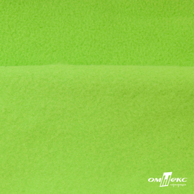 Флис DTY 15-0146, 240 г/м2, шир. 150 см, цвет зеленая свежесть - купить в Братске. Цена 640.46 руб.