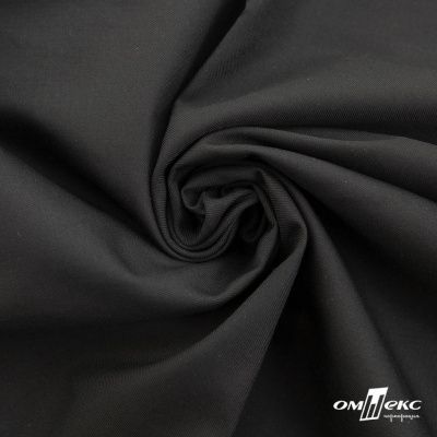 Ткань костюмная "Остин" 80% P, 20% R, 230 (+/-10) г/м2, шир.145 (+/-2) см, цв 4 - черный - купить в Братске. Цена 380.25 руб.