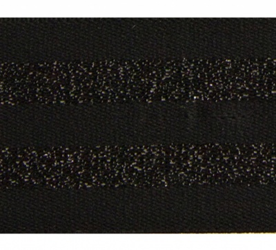 #H1-Лента эластичная вязаная с рисунком, шир.40 мм, (уп.45,7+/-0,5м) - купить в Братске. Цена: 47.11 руб.