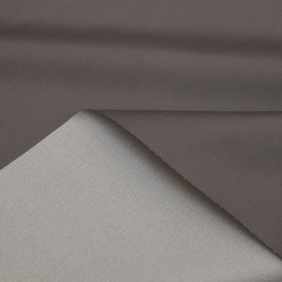 Курточная ткань Дюэл (дюспо) 18-0201, PU/WR/Milky, 80 гр/м2, шир.150см, цвет серый - купить в Братске. Цена 160.75 руб.