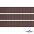 005-коричневый Лента репсовая 12 мм (1/2), 91,4 м  - купить в Братске. Цена: 372.40 руб.