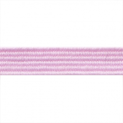 Резиновые нити с текстильным покрытием, шир. 6 мм ( упак.30 м/уп), цв.- 80-розовый - купить в Братске. Цена: 155.22 руб.