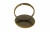 Заготовка для рукоделия металлическая фигурная для кольца 15мм - купить в Братске. Цена: 7.44 руб.