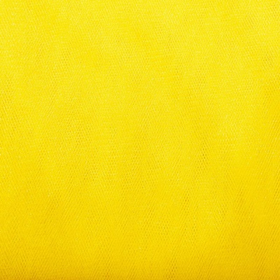 Фатин блестящий 16-70, 12 гр/м2, шир.300см, цвет жёлтый - купить в Братске. Цена 109.72 руб.
