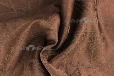 Портьерная ткань BARUNDI (290см) col.8 шоколад - купить в Братске. Цена 528.28 руб.