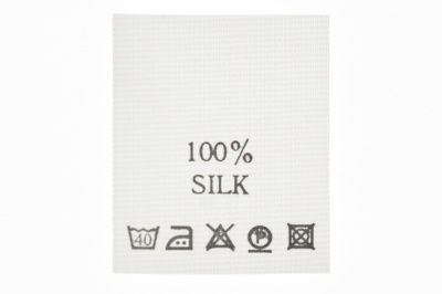 Состав и уход 100% Silk 200 шт - купить в Братске. Цена: 232.29 руб.