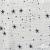 Ткань Муслин принт, 100% хлопок, 125 гр/м2, шир. 140 см, #2308 цв. 9 белый морская звезда - купить в Братске. Цена 413.11 руб.