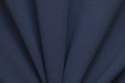 Костюмная ткань с вискозой "Бриджит", 210 гр/м2, шир.150см, цвет т.синий - купить в Братске. Цена 570.73 руб.