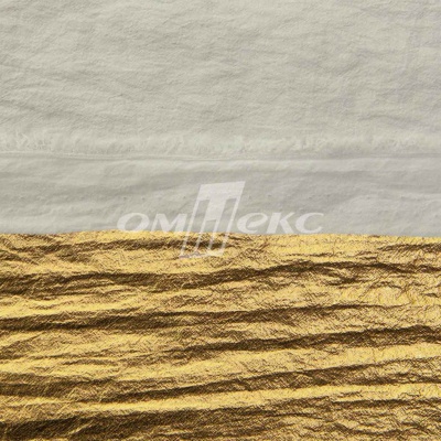 Текстильный материал "Диско"#1805 с покрытием РЕТ, 40гр/м2, 100% полиэстер, цв.5-золото - купить в Братске. Цена 412.36 руб.