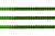 Пайетки "ОмТекс" на нитях, SILVER-BASE, 6 мм С / упак.73+/-1м, цв. 4 - зеленый - купить в Братске. Цена: 484.77 руб.
