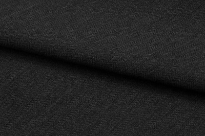 Ткань костюмная 21699 1144/1178, 236 гр/м2, шир.150см, цвет чёрный - купить в Братске. Цена 455.40 руб.