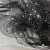 Сетка Фатин Глитер Спейс, 12 (+/-5) гр/м2, шир.150 см, 16-167/черный - купить в Братске. Цена 184.03 руб.